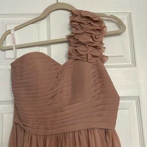 NWT blush (rose) bridesmaids or prom dress